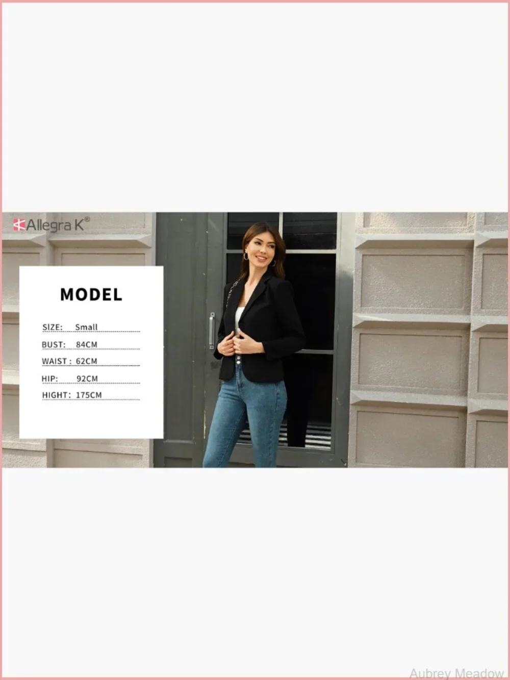 Women's Stretchy Blazer Notch Lapel Long Sleeve Suit Jacket Work Office